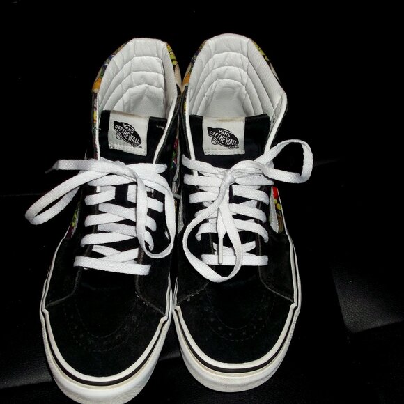Vans sk8 hi fruit skull men's 8.5 women's 10 - Picture 1 of 6